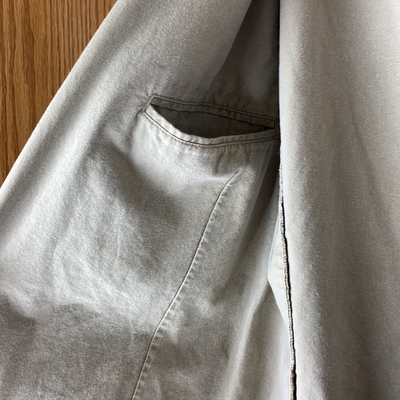 L.L. Bean Vintage Vintage L.L.Bean Coats 1912 Tan Pockets Inside Outside 42 tall - Picture 8 of 10